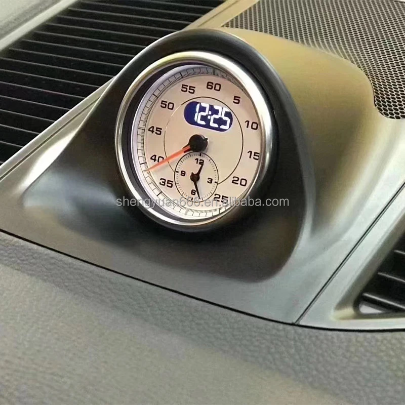 New Products OEM Customized Car Speedometer Clock Panel Car Dashboard Console Stopwatch for Porsche 718 2015-2021