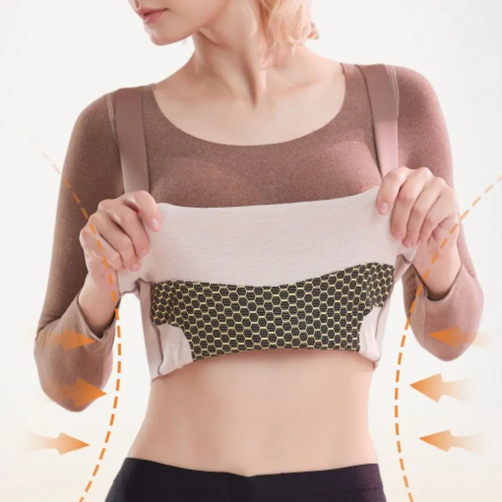 

Slimming Thermal Shapewear Body Shapers Long Sleeves Thermal Underwear Women Belly Contracting Velvet Winter Warm Top