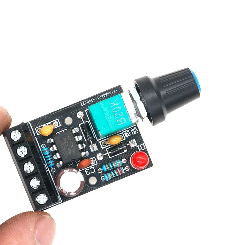 pwm brushless motor speed regulator 5-15V violent server fan real-time speed regulation stepless speed regulation switch
