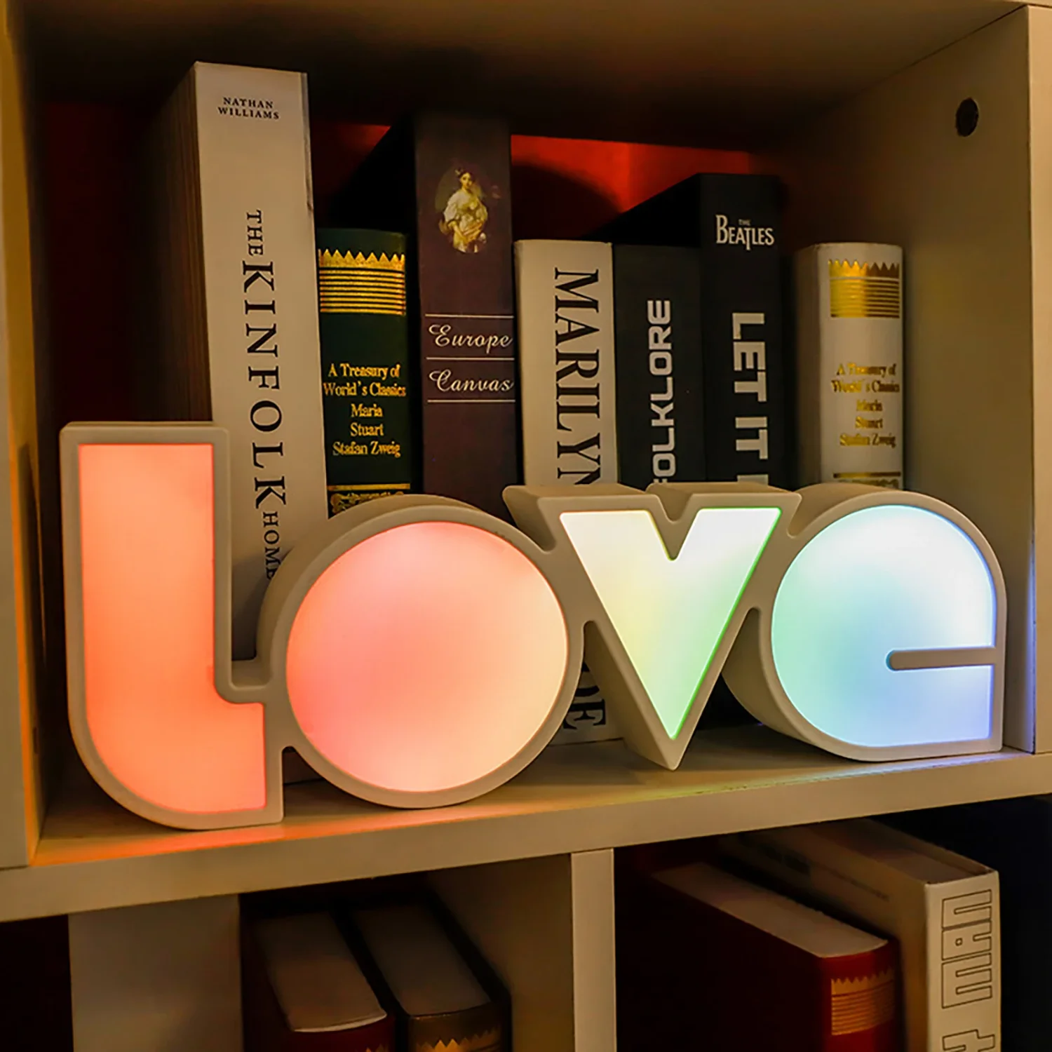 LED Neon Lights Love Letters Lamp, Battery USB Powered Night Light   Decorative Wedding Valentine Birthday Gift