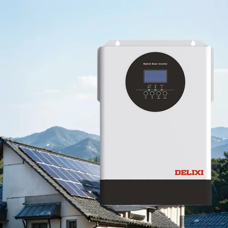 3.5Kw 5.5Kw MPPT Solar Power Inverter 24V DC 220V AC 12V Grid Tie Hybrid Solar Inverter Single Phase Pure Sine Wave