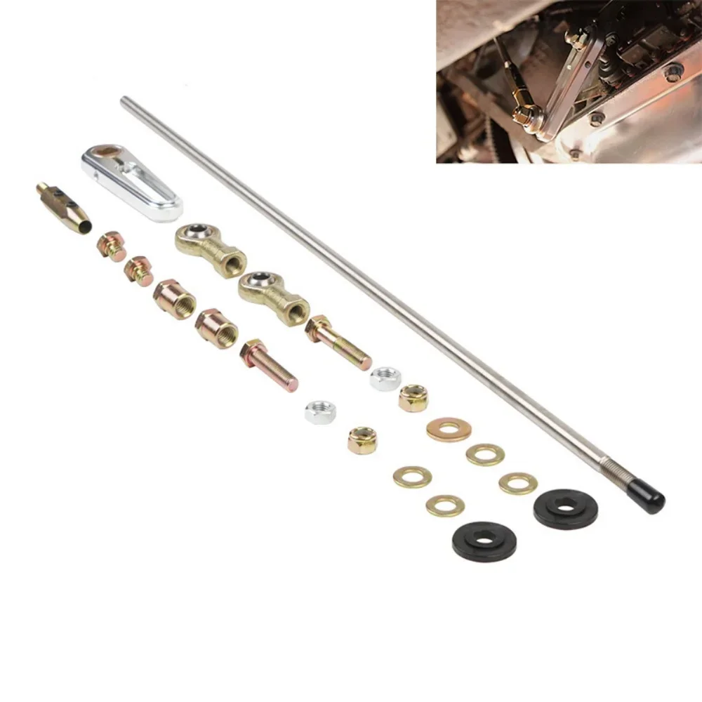 ACA-1800 Adjustable Column Shift Linkage Kit 21”For GM 350-TH350 400-TH400 4L60E 4L80E TH350 TH400 700-R4 transmission linkages