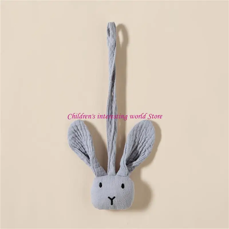 

Colorful Bunny Stroller Pendant Pacifier Clip Baby Pacifier Holder for Babies 425F