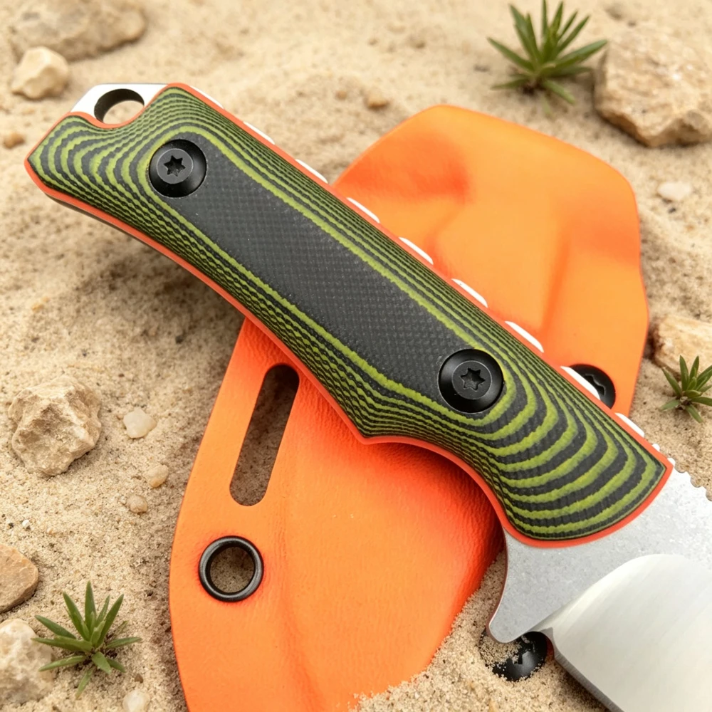 Herramienta de Pesca Ligera 15 - Camping Cooking Knife With Sheath reseña y precio