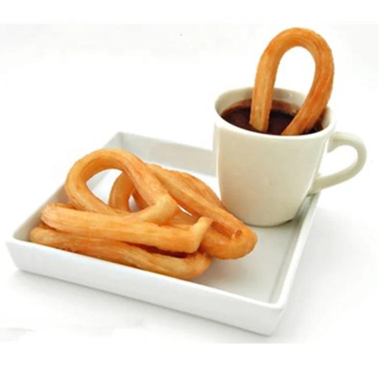 high quality spanish automatic churros making machine with fryer (3L)