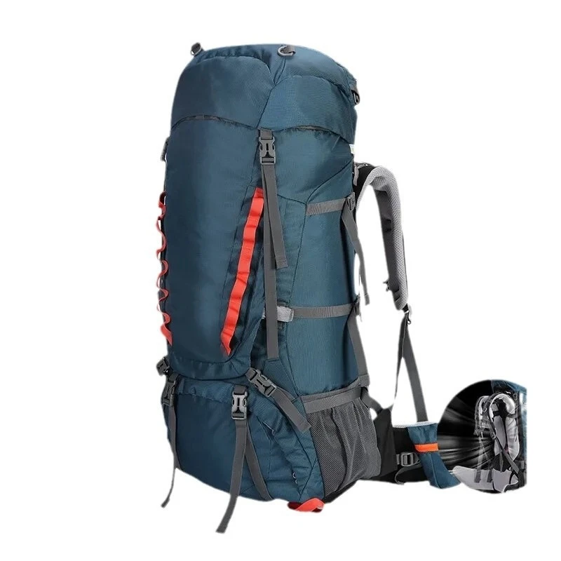 Large capacity outdoor hiking bag waterproof fabric backpack