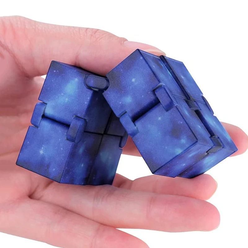星空インフィニティ不安解消キューブ ストレス解消 ADHD感覚玩具 大人 ティーン ボーイズ ガールズ アンチストレス インフィニティキューブ