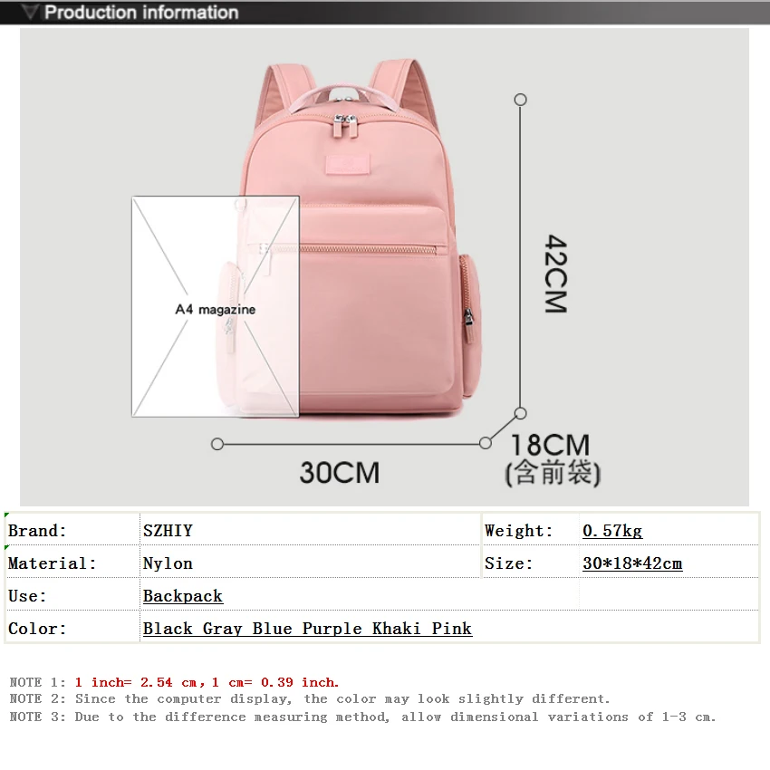 Lightweight Waterproof Backpack Women Soft Back Designer Travel Bag Multiple Pockets Large Capacity Backpack New Youth Torebki