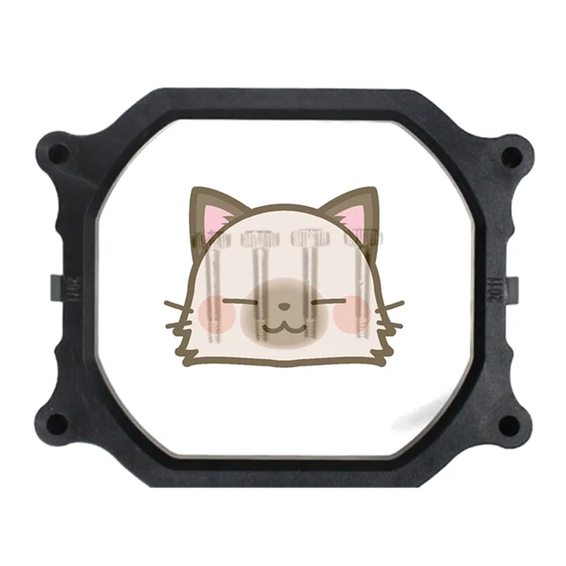 

Новинка 2011 года: Пластиковая рамка-держатель для процессора X79, крепление для сокета LGA2011, прямоугольный кронштейн для кулера ЦП