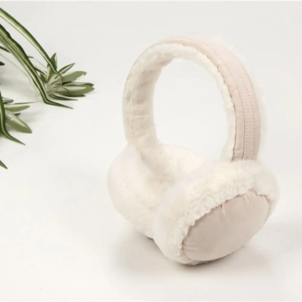 Cache-oreilles moelleux pour hommes et femmes, cache-oreilles en peluche douce, oreillettes pliables, hiver chaud, mode