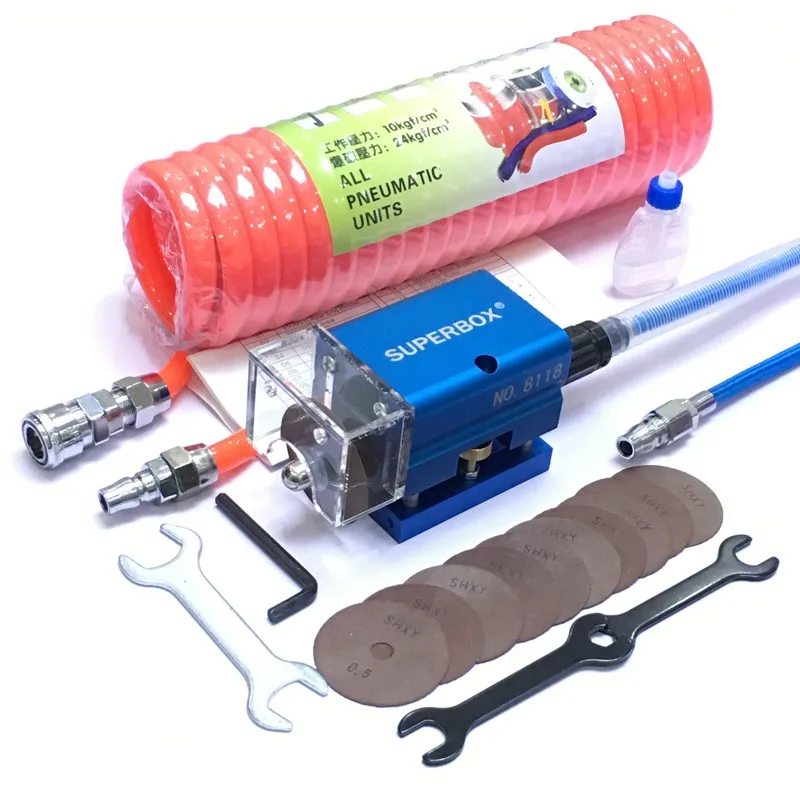 pneumatic Nick Grinder for grinding nicks in cutting dies Groove cutting Machine