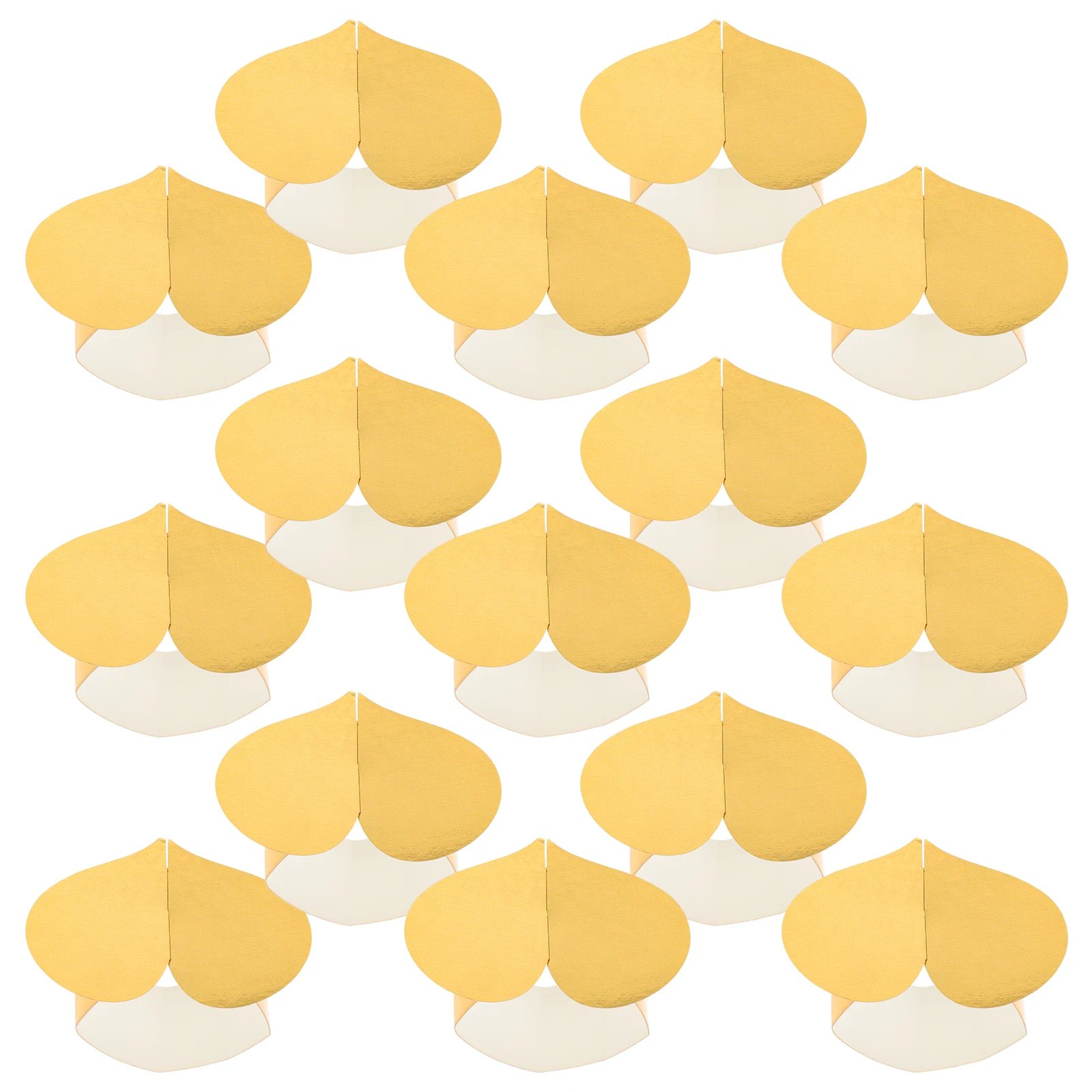 

25pcs Heart Shaped Reflective Holders for Wedding Napkin Rings For Wedding Banquet Party Cloth Napkins Silverware