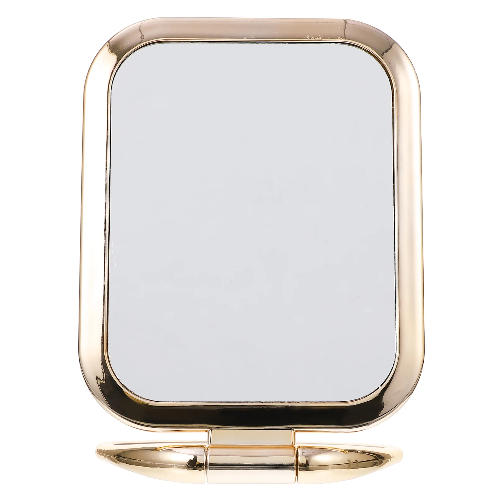 Miroir de maquillage double face, loupe britannique pliante, vanité grossissante, voyage et maison