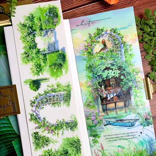 Imagen 2 del producto Muchos diseños Casa Árbol Nubes Paisajismo Diario Paisaje Texto Arquitectura