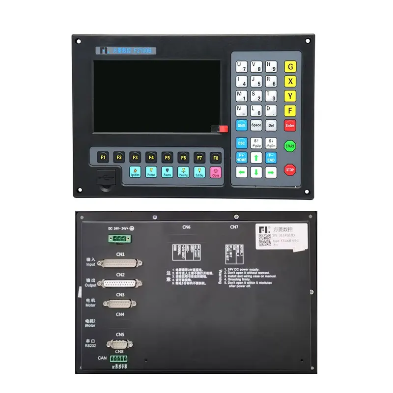 Imagem -03 - Máquina de Corte de Plasma com Controle de Tocha de Altura Controlador Kit de Impressora Cnc Eixos Jykb100-dc24v-t3 F2100b Sf2100c F2100t F1621 Jykb-100-dc24v-t3
