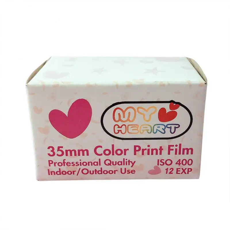 Camera Film Vintage 400 Sensitivity Small Sealed Package Film Color Film 35mm Camera Accessories Camera  Color Film Sweetheart