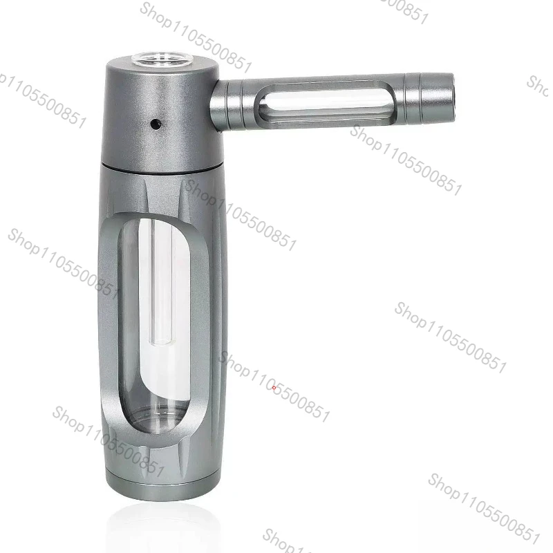 Tubo in vetro portatile in lega di alluminio da 150 mm, tubo in metallo