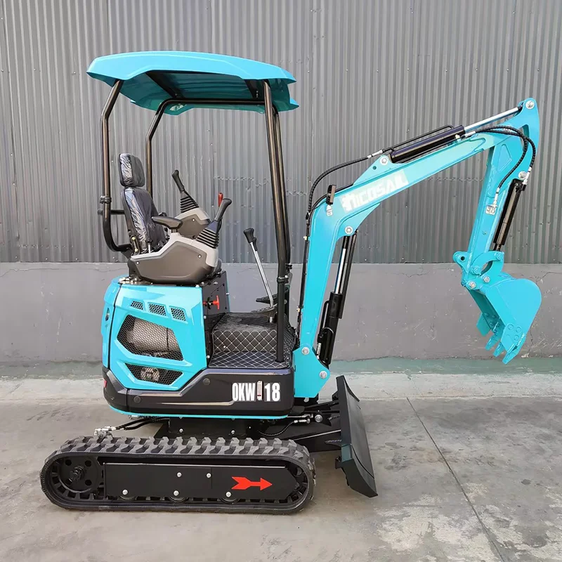 

Индивидуальный двигатель EPA Kubota 1,8-тонный новый гусеничный экскаватор Ферма Мини-сумка Бытовой экскаватор 1800 кг Мини-экскаватор