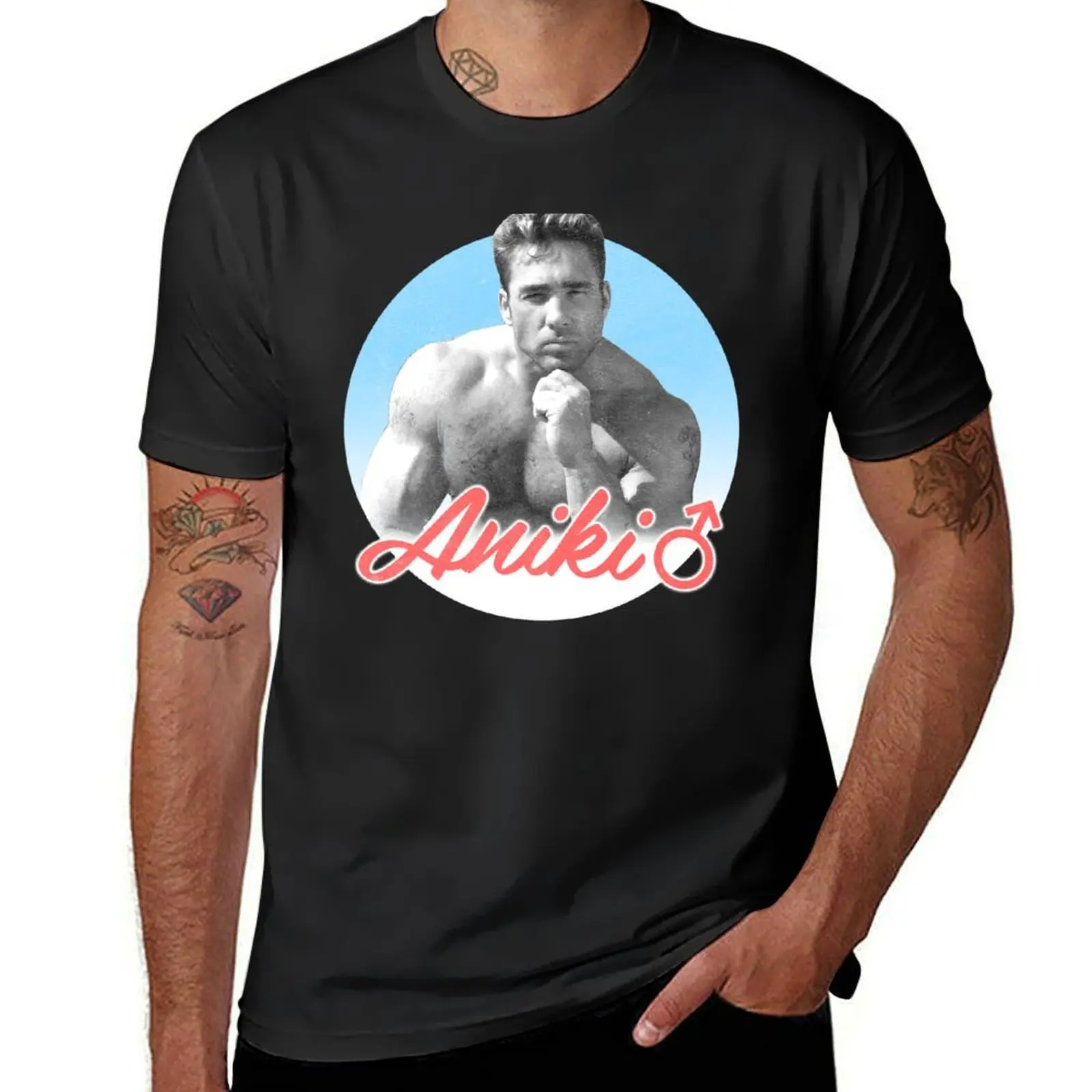 

Aniki Billy Herrington Gachumuchi for ever T-Shirt tshirts personalised anime shirt cute tops street wear Men's clothing