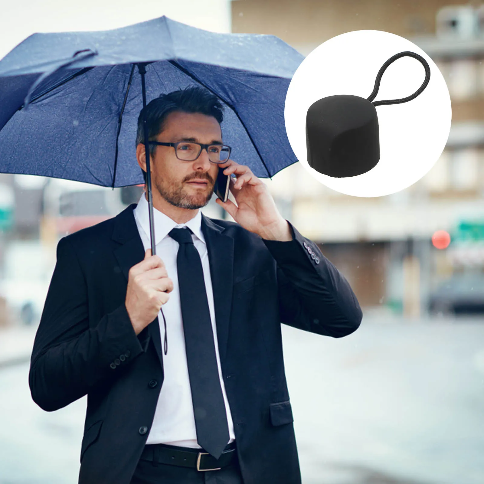 

Replacement Umbrella Handle Plastic Grip For Folding Rain Umbrella Compact Uv Resistant Anti-Slip Sturdy Lightweight Accessory