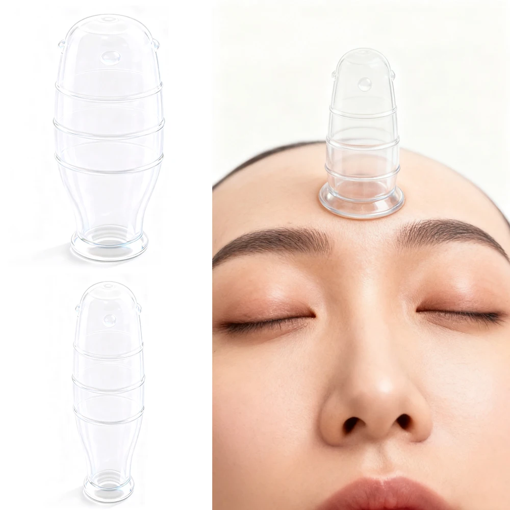 1pcs  Facial Suction Cups,Silicone Face Cupping Tool,Silicone Facials Cuppings Tool for Anti-Aging Massage