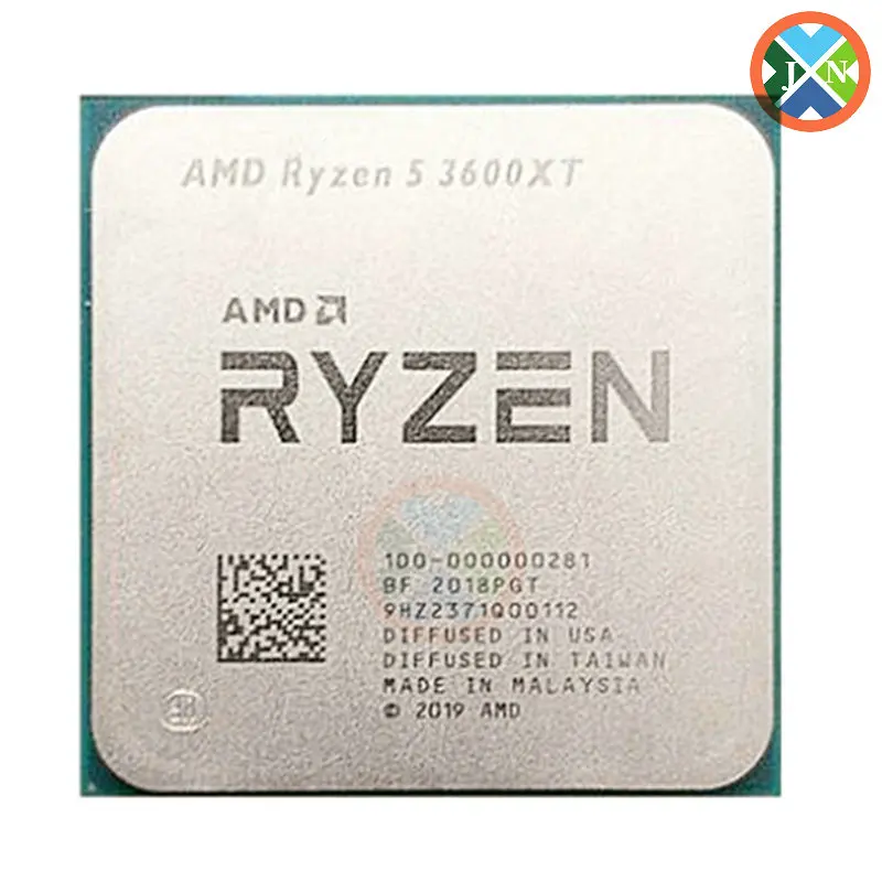 

AMD Ryzen 5 3600XT R5 3600XT 3.8 GHz Six-Core Twelve-Thread CPU Processor 7NM 95W L3=32M 100-000000281 Socket AM4