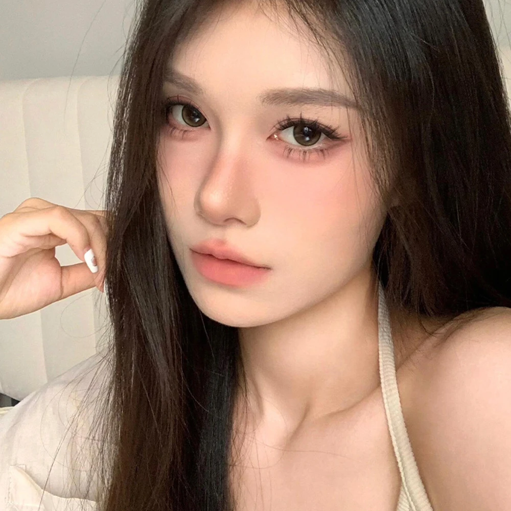 جديد الثعلب العين تأثير الذاتي لاصق العنقودية جلدة اضغط على لا حاجة الغراء مجزأة الرموش الطبيعية نظرة لينة رقيق مانغا جلدة