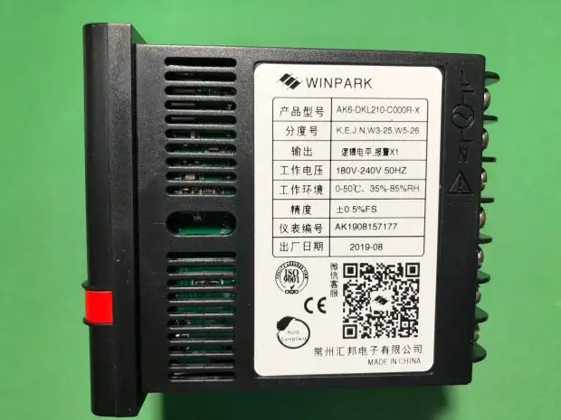 Imagem -03 - Winpark Changzhou Huibang Mesa de Controle Temperatura Ak6-dkl210 Dkl240 Dpl210 Dks210 Dkl220
