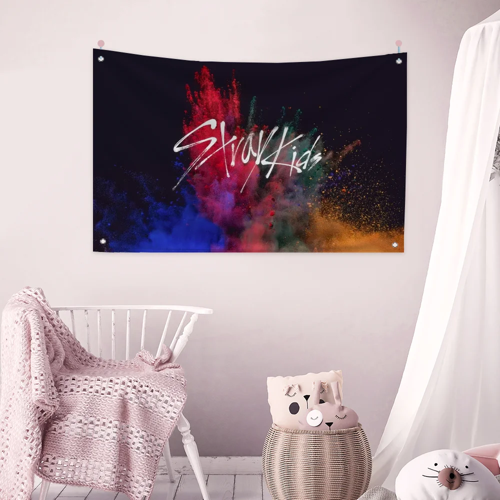 

Funny Flag Flag to Hang Flags for Rooms Banner Flags for Bedrooms Garage Decoration Tapestry S-straykids-s Outdoor Decorations