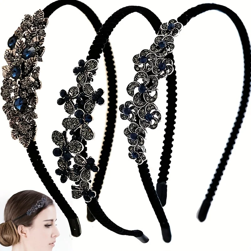 Accessoires de cheveux de mode bandeau de cheveux bandeaux pour femmes/filles bandeau antidérapant cerceau de cheveux confortable