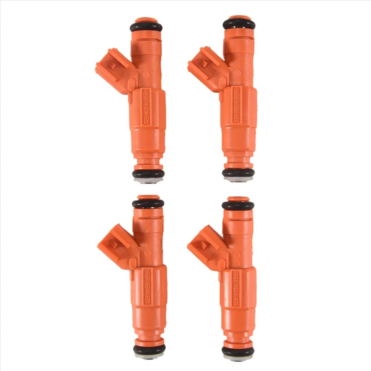 Super Sale 4Pcs Automobile Fuel Injector for Ford Focus Mazda 6 2.3L MZR 3M4G9F593BA 0280156156