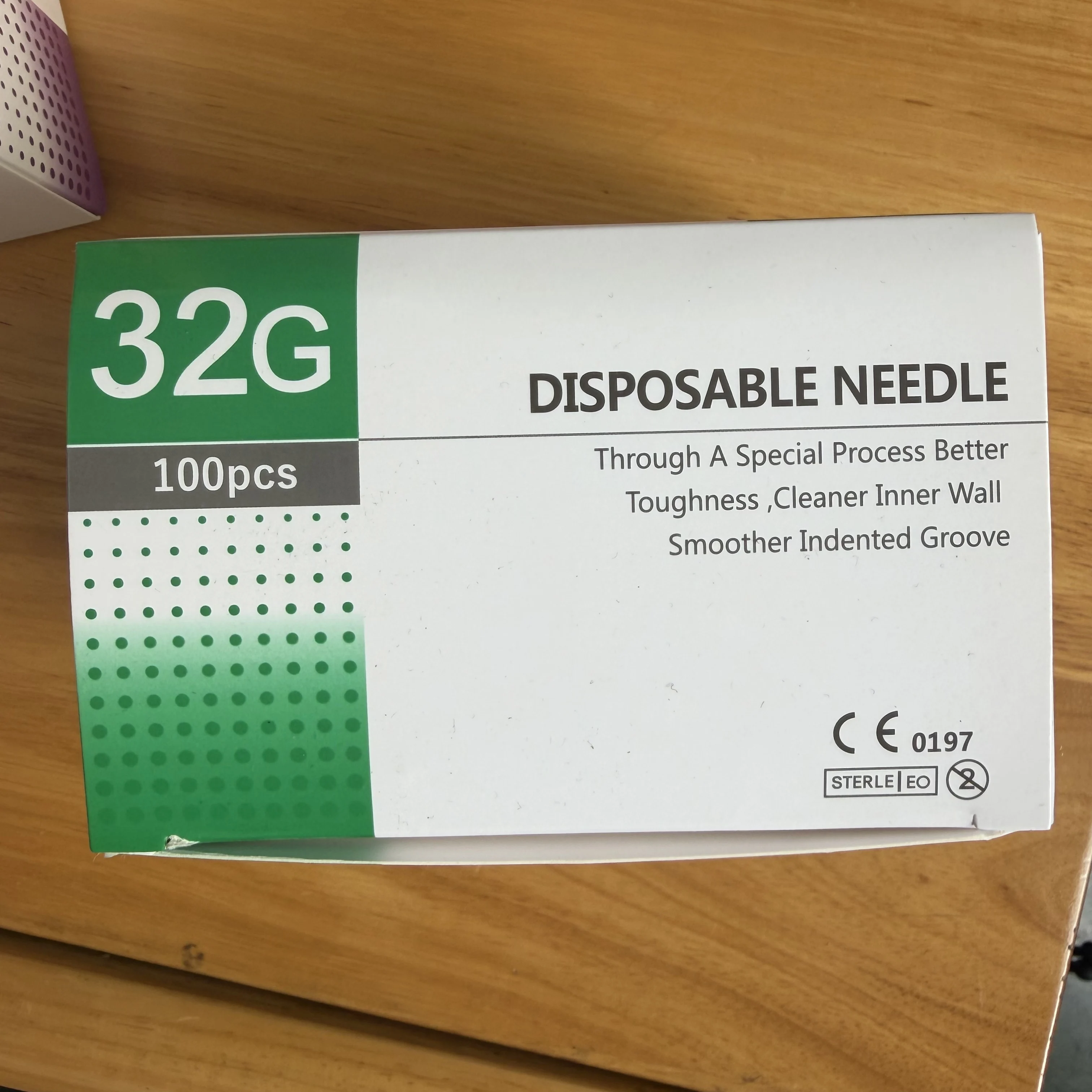 100 Stück 25G, 27G, 29G, 30G, 31G, 32G, 33G, 34G Schmerzfreie Ultrafeine Veterinär- und Tierpflegennadeln Einweg-Injektionsnadeln