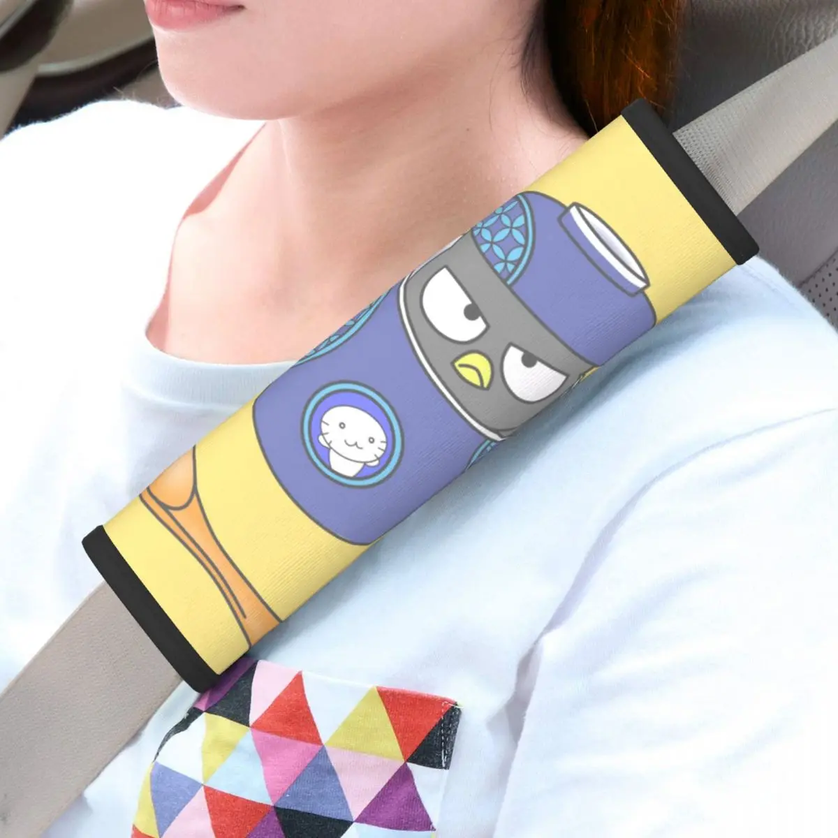 

Custom BADBADTZ-MARU Anime Seat Belt Cover Pad 2 PCS Auto Seatbelt Shoulder Strap Cover