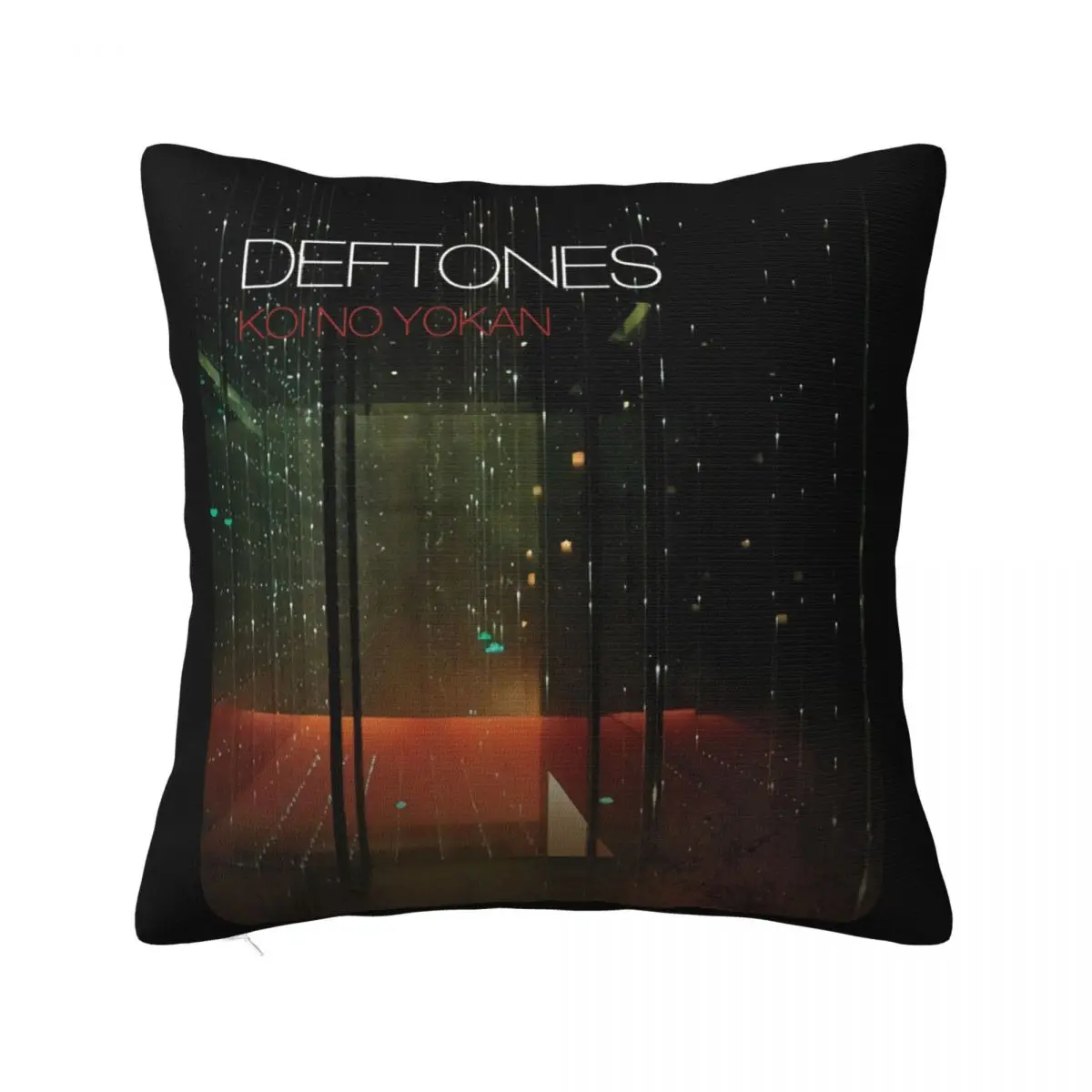 Deftones Koi No Yokan Tour 2012 New Black Creative Cotton Designs Kawaii Cute Farmhouse Geek Pillow Case