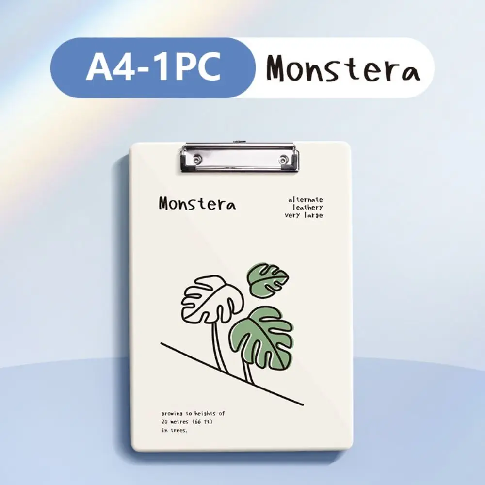 

Креативная папка для файлов формата А4 с цветочным принтом INS, металлический многофункциональный блокнот для рисования, тестовая скрепка для бумаг, школьный офис