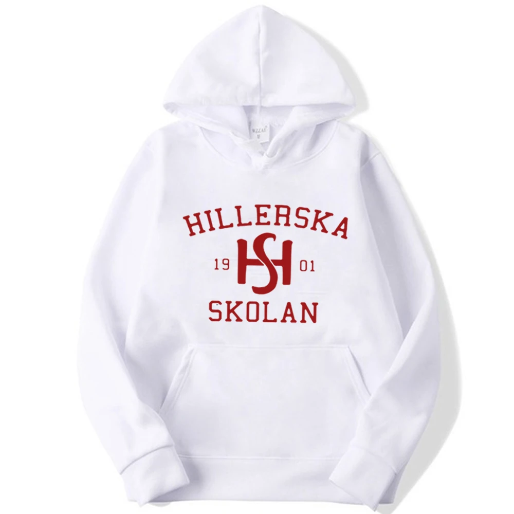 Sudaderas con capucha cálidas de invierno para jóvenes Royals, Sudadera escolar con capucha de Hillerska Skolan, 2024