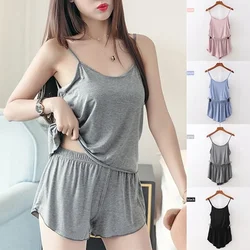 Summer Pajamas Woman Sleepwear Short Set Pajamas Pajama Set Nightwear Comfortable Short Sleeve T Shirts and Shorts Home Clothes