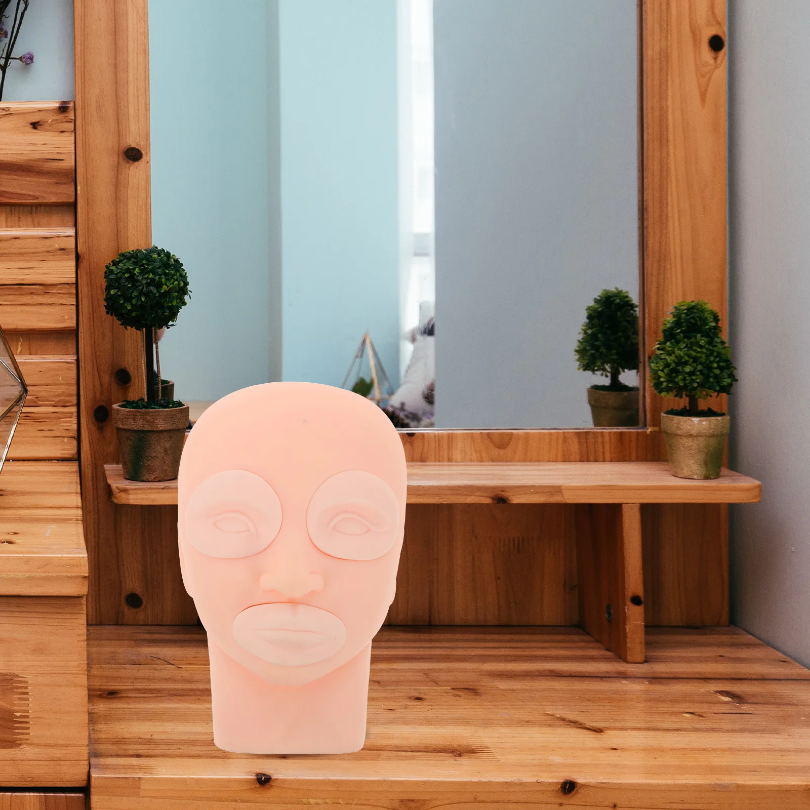 

Silicone 5D Eyebrow Tattoo Practice Skin Removable Mannequin Head Detachable Face Model Blank Eyebrow Lip Eyeliner Realistic