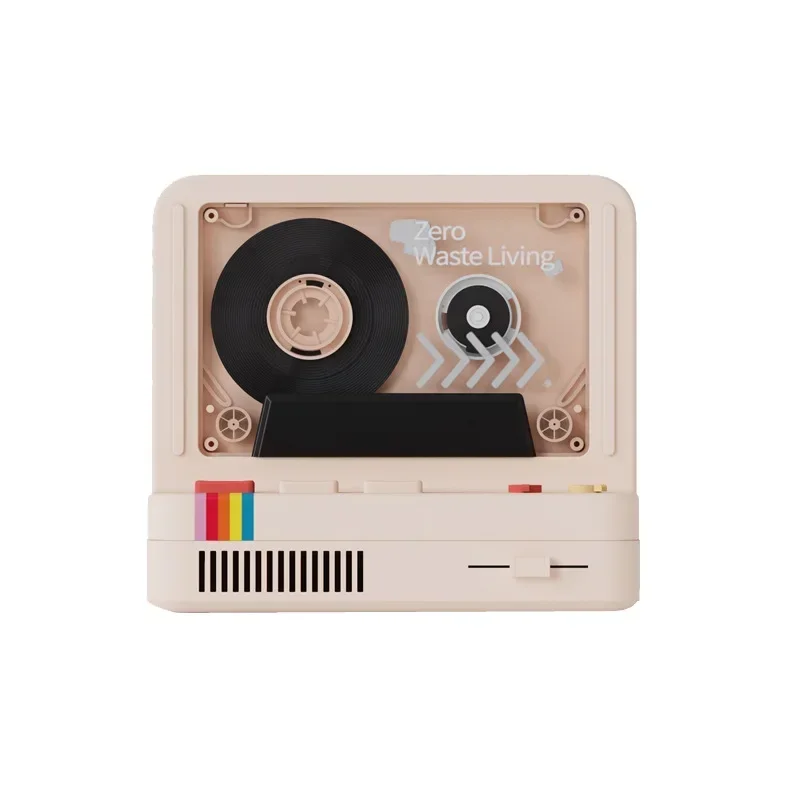 الكلاسيكية كاسيت نمط سمّاعات بلوتوث رائحة وظيفة الرجعية تصميم متعدد الوظائف