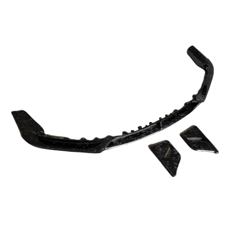

Used for Porsche 911 992 Carbon Fiber Forged Front Bumper Split Diffuser Cover Decoration Front Lip Body Kit