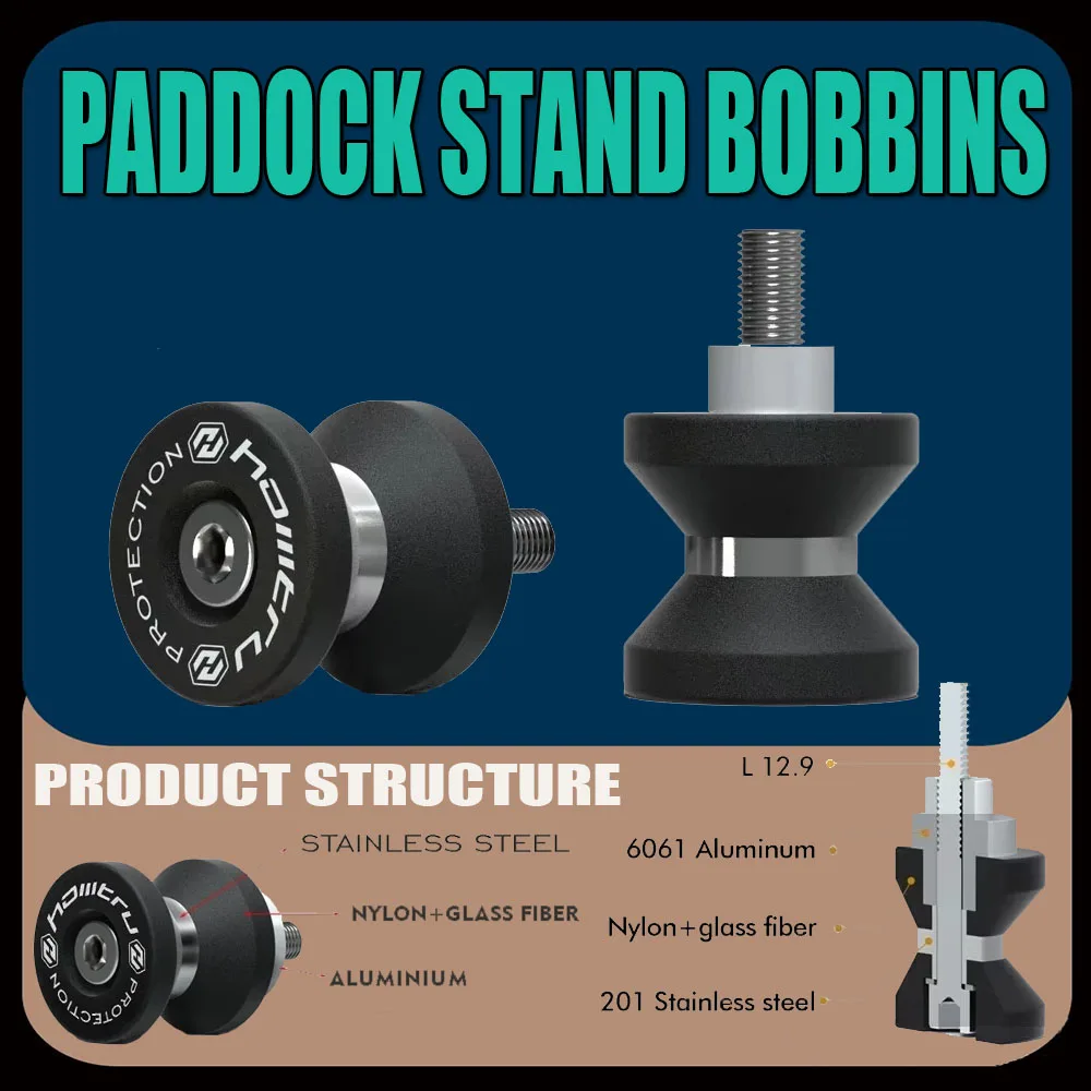 

Paddock Stand Bobbins For Honda CBR600RR 2007-2016