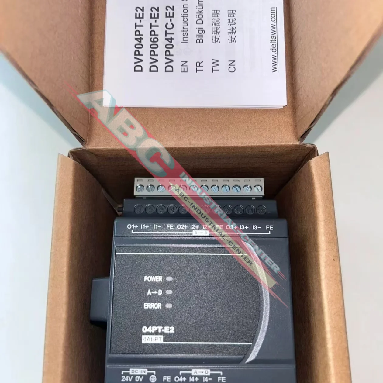 

DVP04PT-E2 100% новый модуль ПЛК DVP04PT-H2