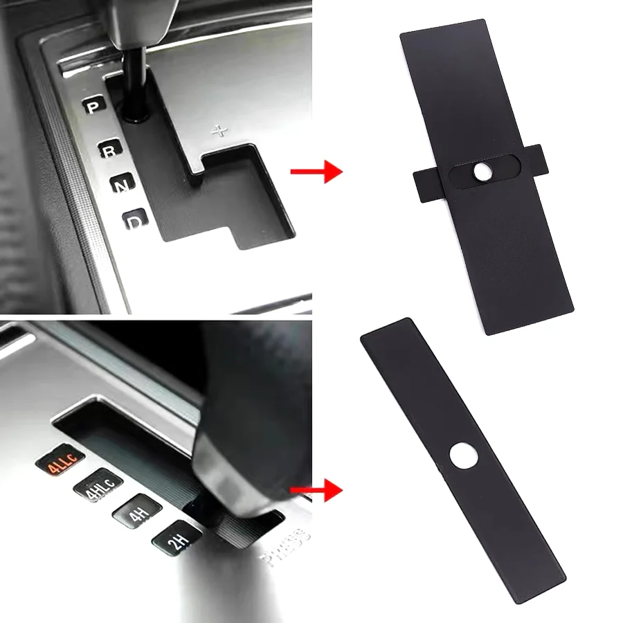 

Car Shift Panel Dust Cover Shift Lever Panel Trim Strip For Mitsubishi Pajero V93 V80 V87 V97 Montero V73 V77 8015A066 8015A065