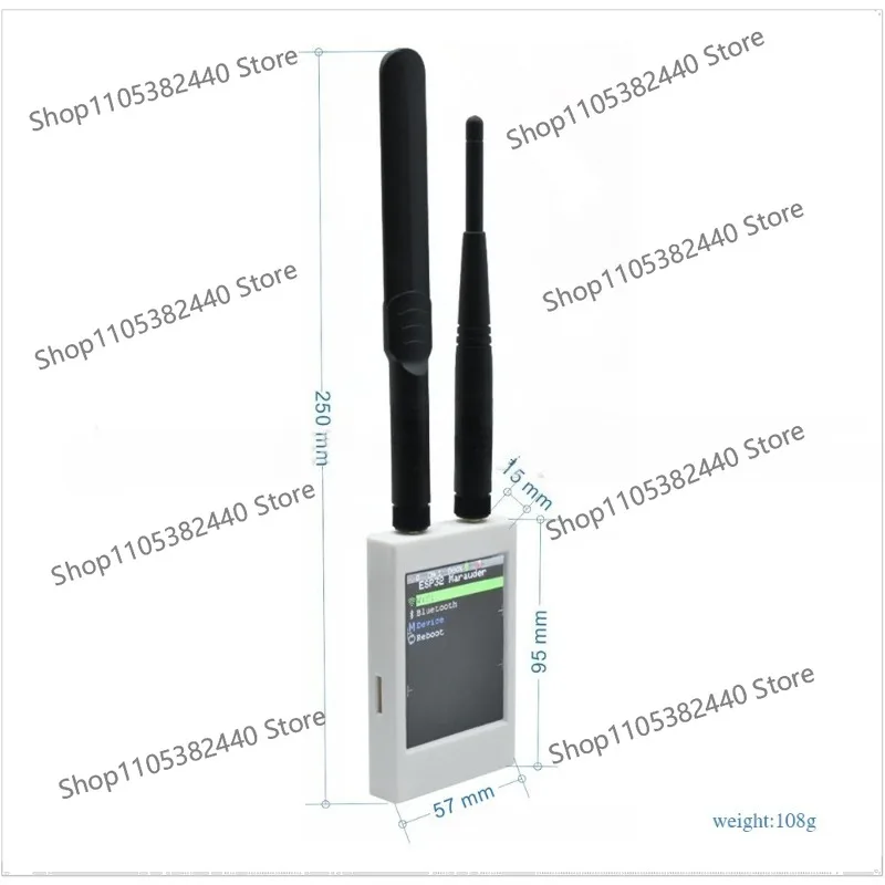 ESP32 Wireless Tool WiFi Bluetooth Update of CYD with GPS module Battery