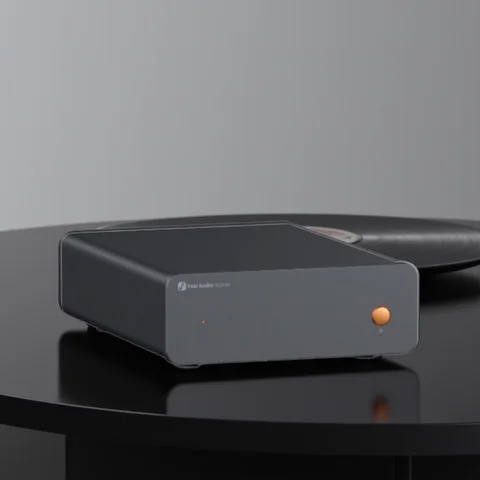 Fosi Audio BOX X5 HIFI 포노 프리 앰프, MM/MC 카트리지 턴테이블 용 미니 프리 앰프 홈 오디오 V3이 포함 된 RIAA 프리 앰프 컴팩트