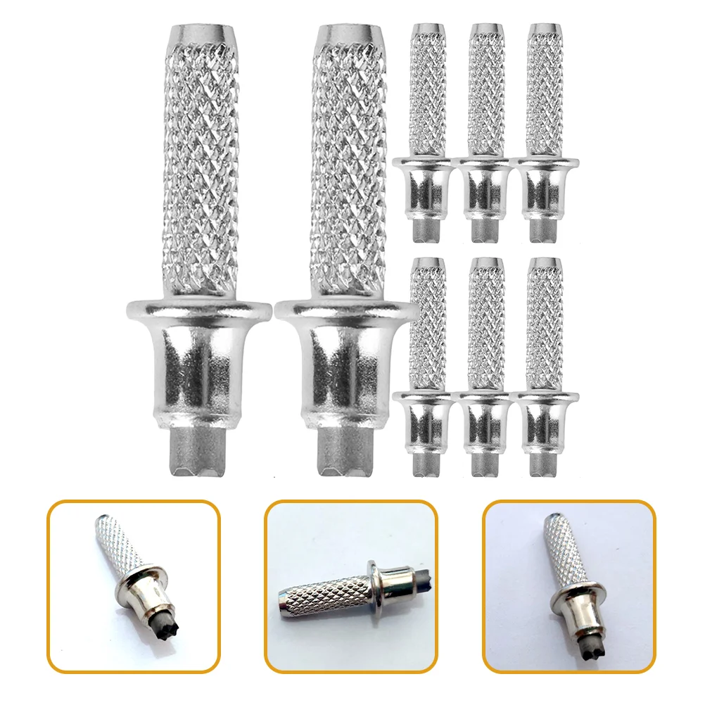 

Multi Mountaineering Stick Tip Walking Trekking Pole Tips Nail Silver Tungsten Steel Man