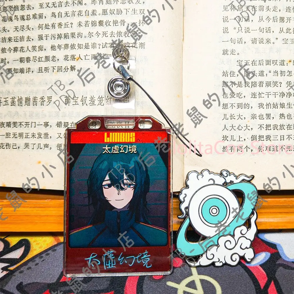 Limbus Company Hong Lu Metal Badge Enamel Imitation Anime Brooch Bag Decor Fan Collection Friend Birthday Gift Cosplay - view 6