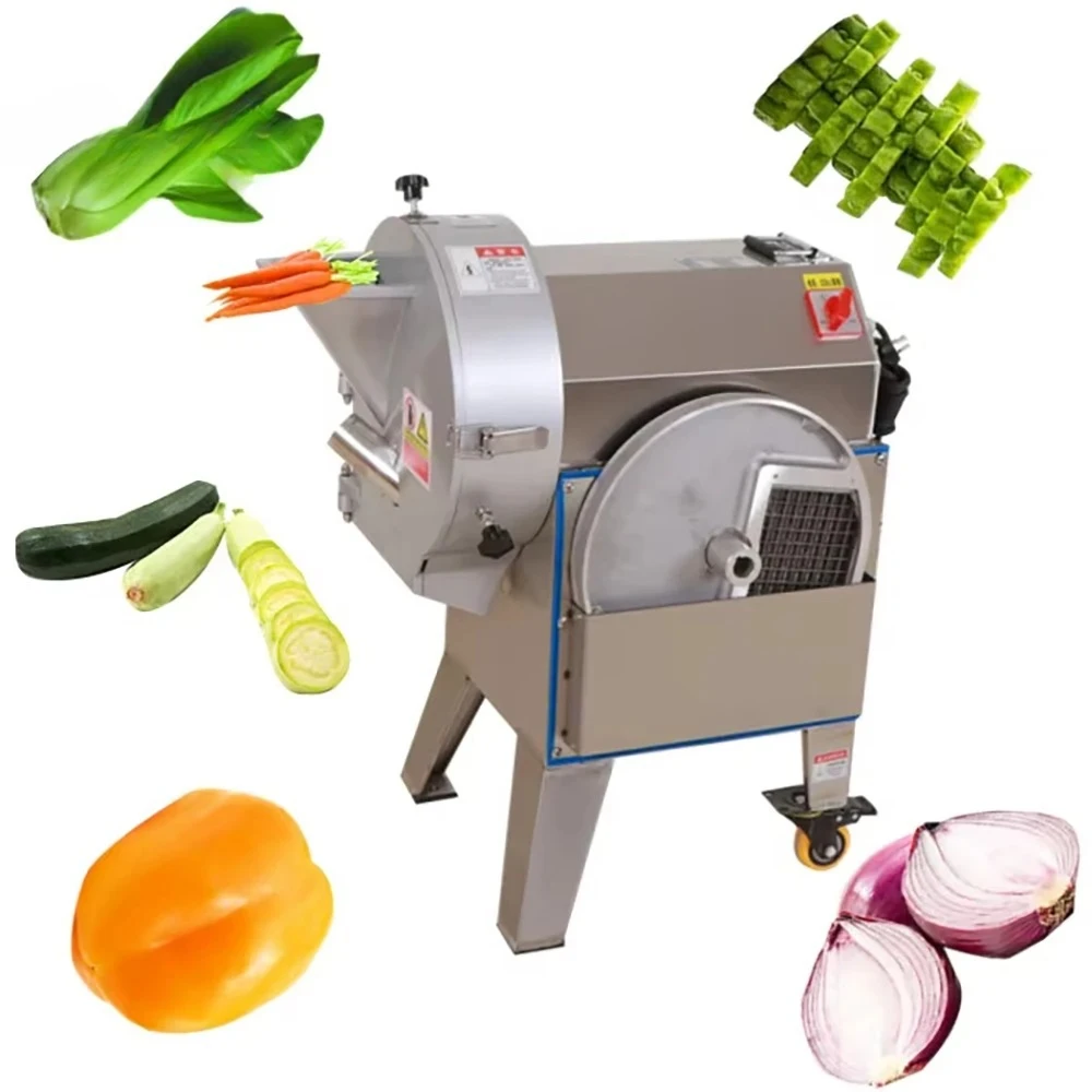 Vegetable Cutter Machine Onion Potatoes Leafy Vegetable Cube Cutter Industrial Vegetable Cutter