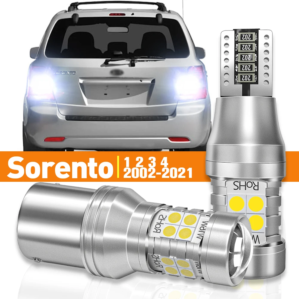 2pcs LED Reverse Light For Kia Sorento 1 2 3 4 2002-2021 2011 2013 2014 2015 2016 2017 2018 2019 2020 Accessories Canbus Lamp