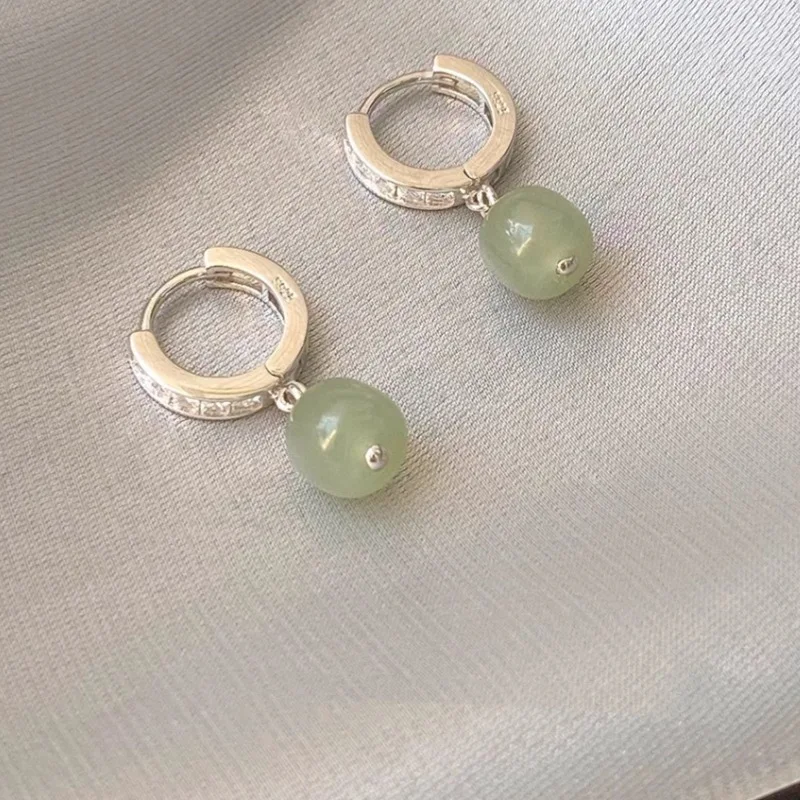 women's-hetian-s925-silver-stud-earrings-antique-jade-jewelry
